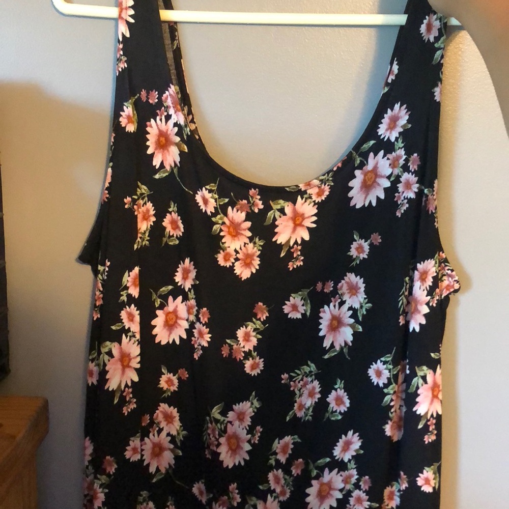 Floral Pront Romper
